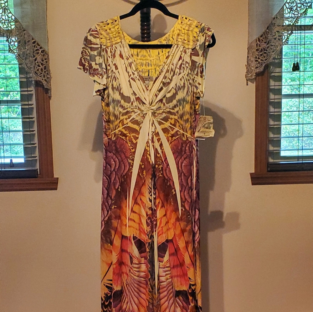 One World Maxi Dress Size L New w/ Tags